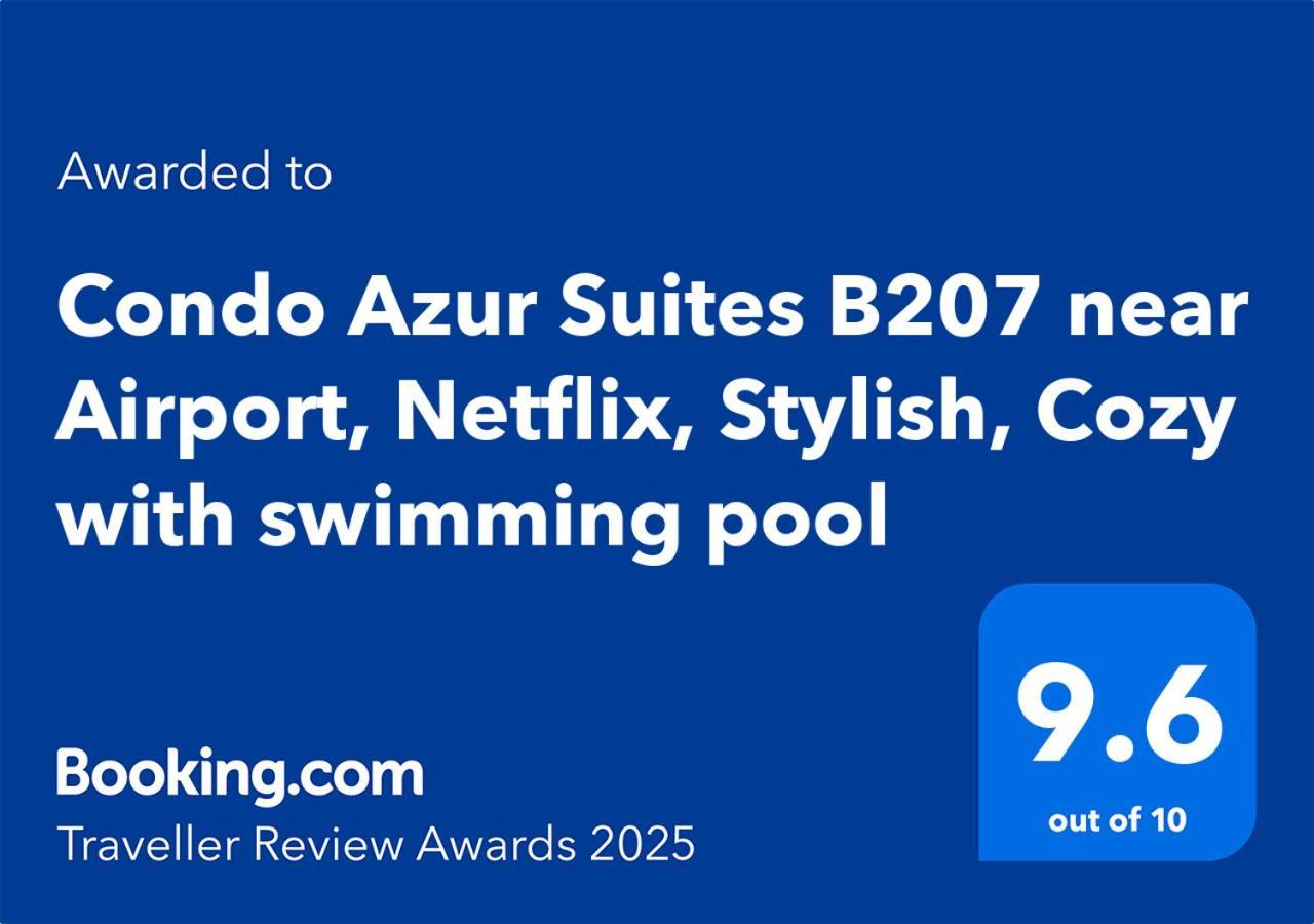 Condo Azur Suites B316 Near Airport, Netflix, Stylish, Cozy With Swimming Pool Lapu-Lapu City Exterior photo